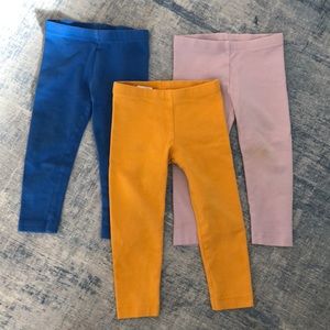 Tea Collection leggings (3) size 2T